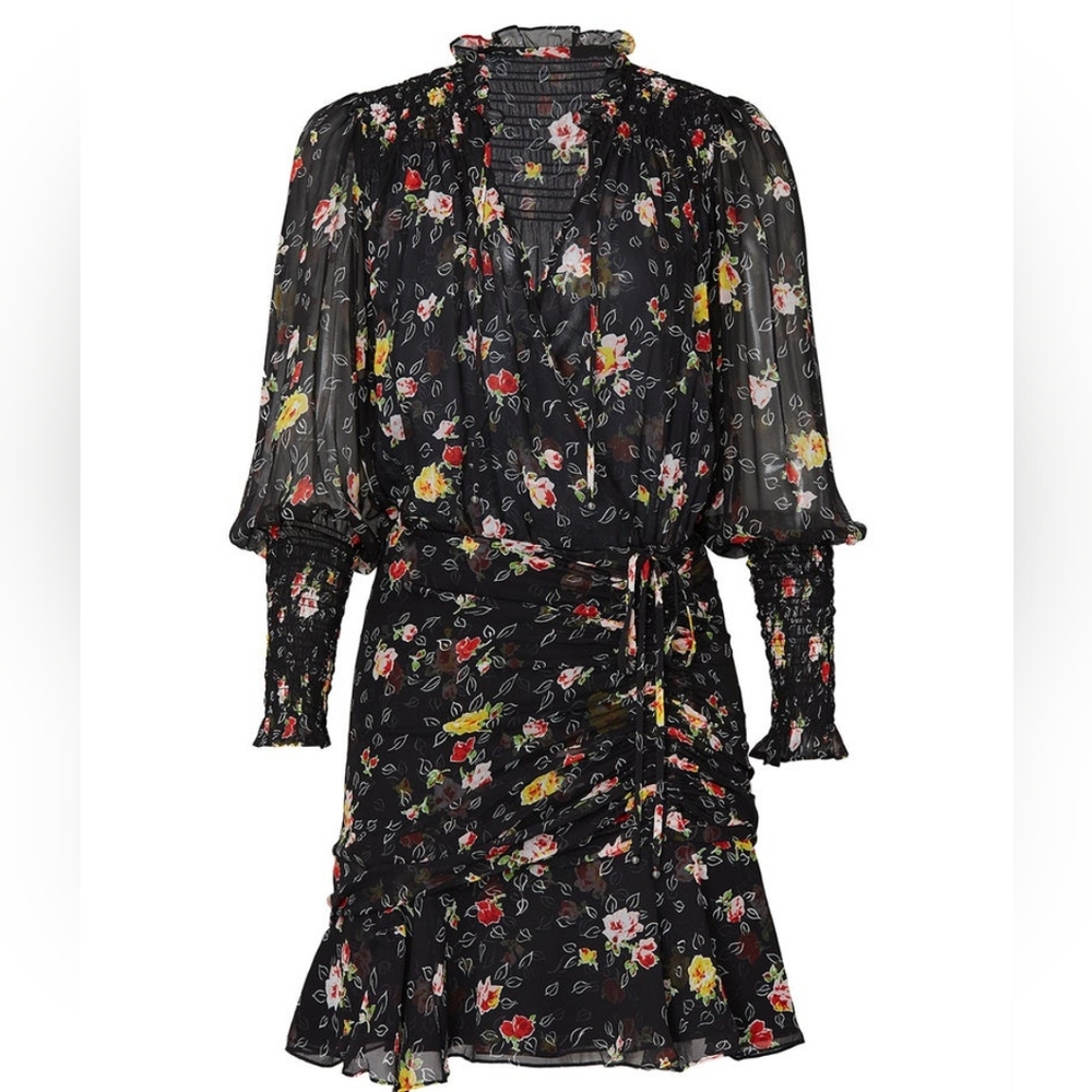 🔴SALE! VERONICA BEARD FLORAL DRESS  NWOT - Picture 8 of 9